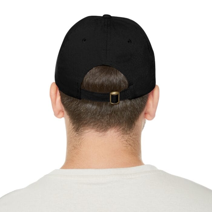 Classic Hat with Leather Patch - Image 4