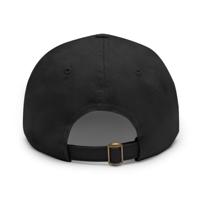 Classic Hat with Leather Patch - Image 3