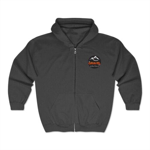 Women's Full Zip Hoodie with Gravel Logo