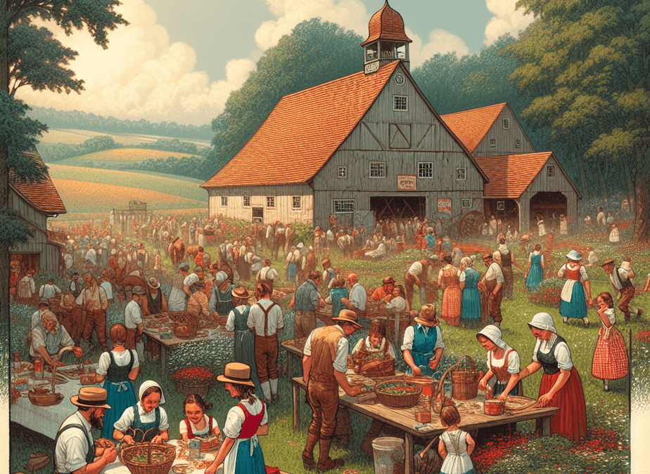 Stepping Back in Time: Celebrating Pennsylvania German Traditions at Dreibelbis Farm