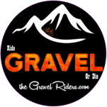 The Gravel Riders logo — Ride Gravel Or Die mountain badge