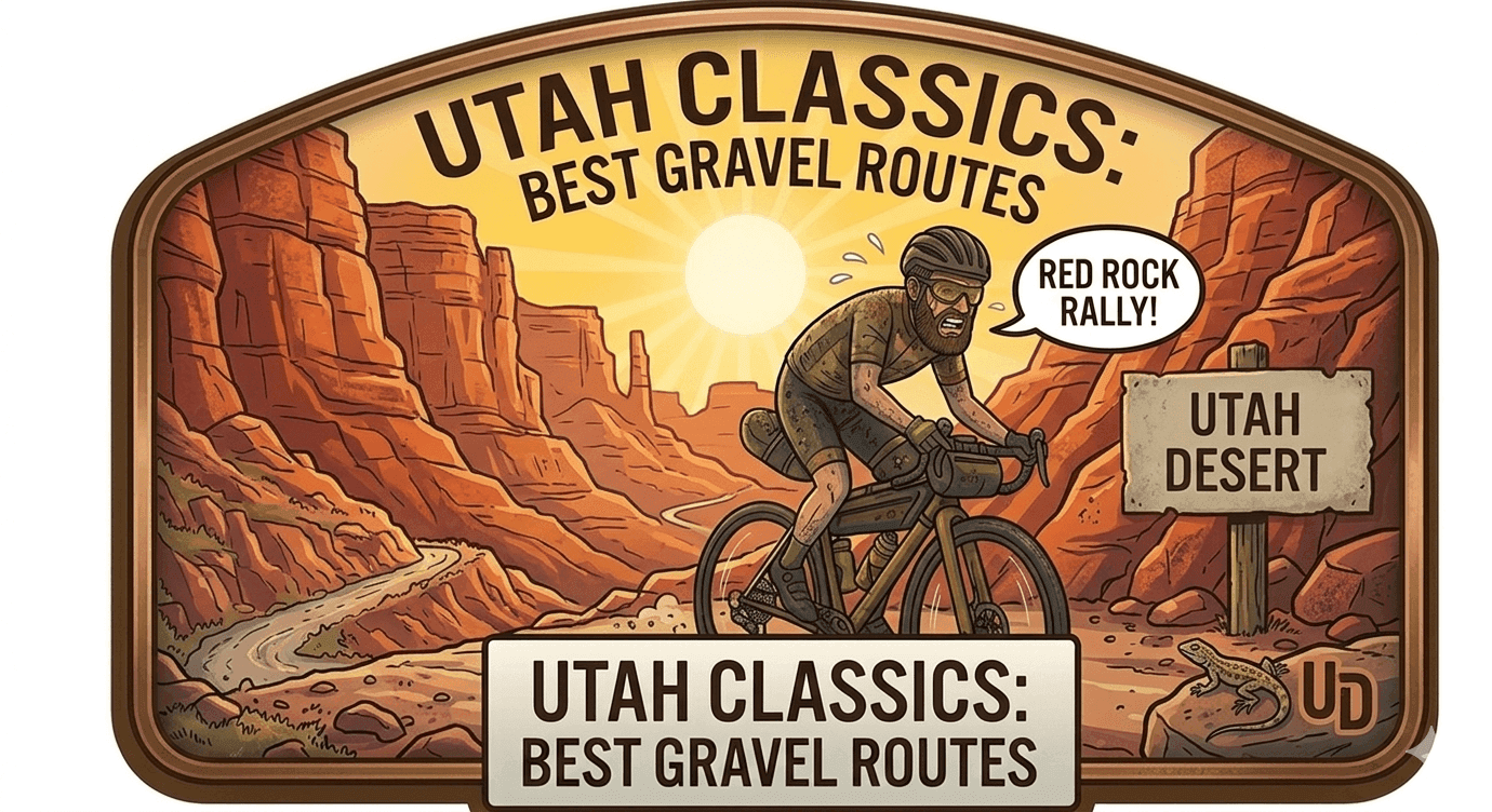 Best Gravel Routes in Utah: Red Rock, Tushar Mountains & Beyond