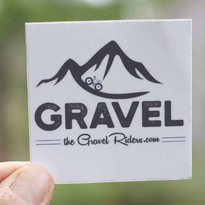 The Gravel Sticker - Square - Lg