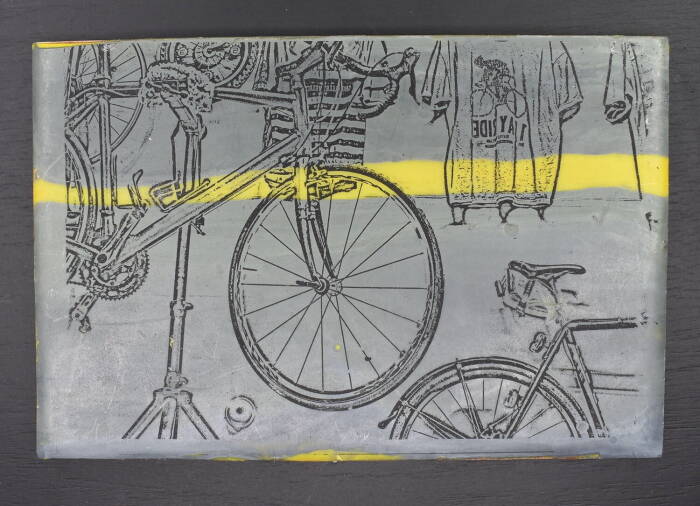 Encaustic Bike Art - Image 2